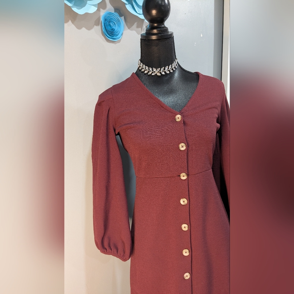 Madewell Texture & Thread Button-Down Dress - image 3